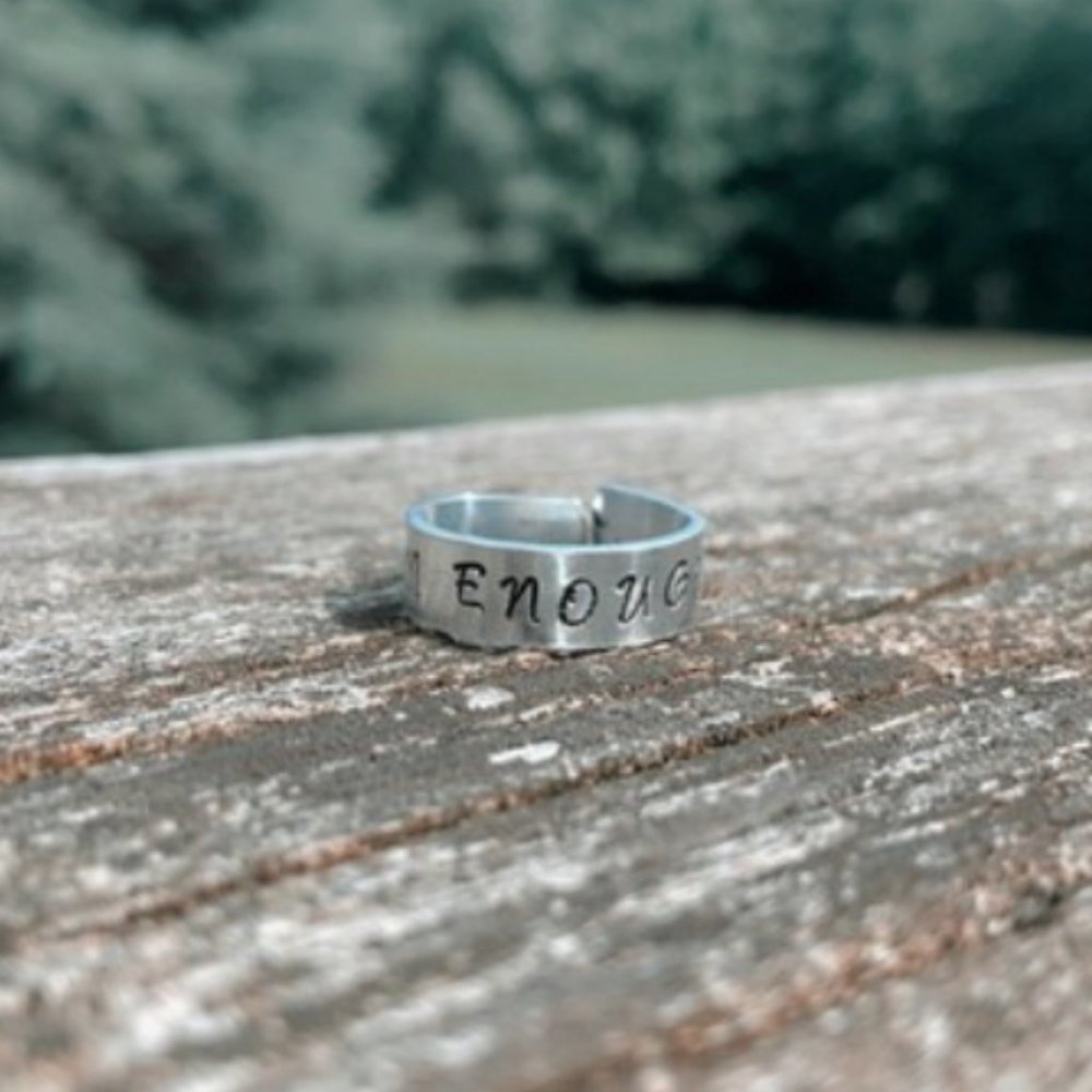I AM ENOUGH ring